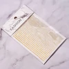Kép 2/3 - Roniki vonal matrica - öntapadó - holografikus arany