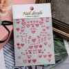 Kép 1/3 - Roniki szív mintás matrica - öntapadó 