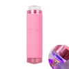 Kép 1/3 - Roniki pink mini UV lámpa szilikon fejjel - hordozható, elemes