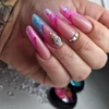 Kép 2/4 - Colorful galaxy glitter 05