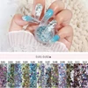 Kép 5/5 - Metallic chunky glitter szett