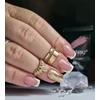 Kép 2/8 - Roniki Platinum diamond széria TPO free - 03 csillámos arany gél lakk