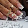 Kép 4/8 - Roniki Platinum diamond széria TPO free - 03 csillámos arany gél lakk