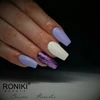 Kép 4/6 - Roniki Platinum diamond széria - 09 csillámos lila gél lakk