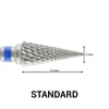 Kép 2/2 - Kúp formájú karbid csiszolófej - Cross Cut - standard