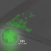 Kép 2/2 - Strasszkő SS5 LU04 Green - Glow in the dark - 50db