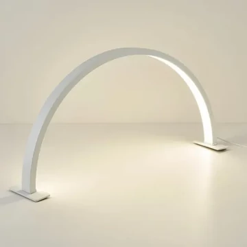 Árnyékolás nélküli félhold lámpa 20watt FEHÉR