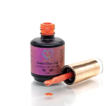 CRYSTAL CAT EYE RUBBER BASE GEL 05 