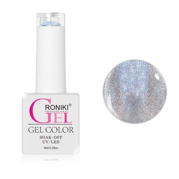 Roniki Mermaid cat eye TPO free gél lakk 06 - mágnesezhető