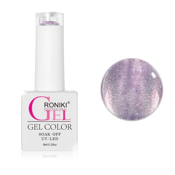 Roniki Mermaid cat eye TPO free gél lakk 07 - mágnesezhető