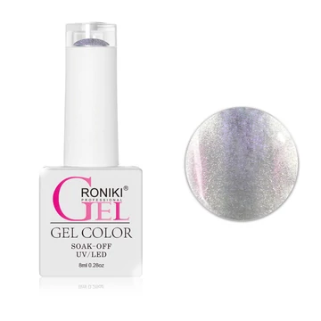 Roniki Mermaid cat eye TPO free gél lakk 08 - mágnesezhető