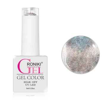 Roniki Mermaid cat eye TPO free gél lakk 13 - mágnesezhető