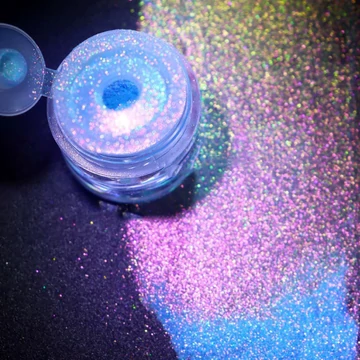 Roniki neon holographic chrome - #7 krómpor
