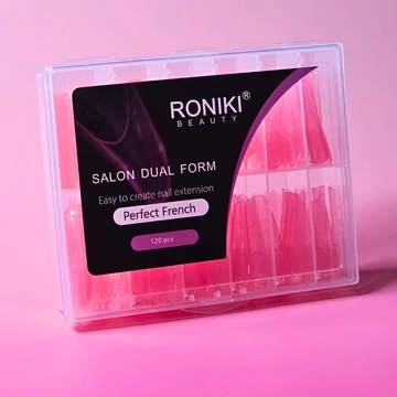 Roniki salon dual form perfect french tip - francia reverse tip