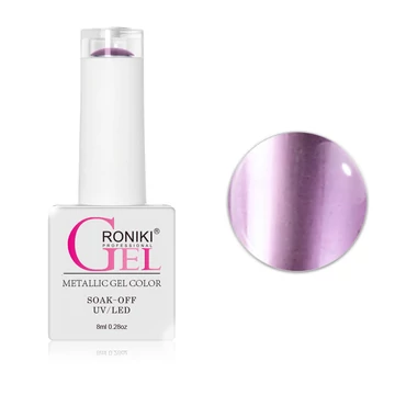 Roniki Metallic gél 08 - rózsaszín
