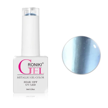 Roniki Metallic gél 10 - kék