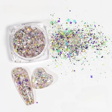 Metallic chunky glitter 08