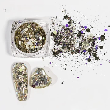 Metallic chunky glitter 10