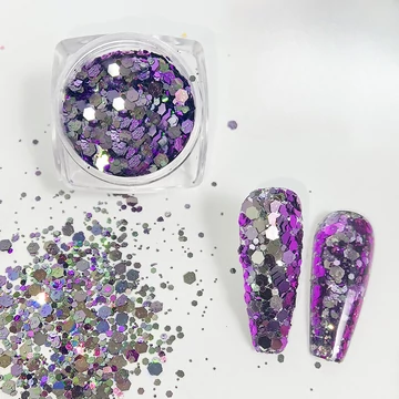 Holographic chunky glitter 01