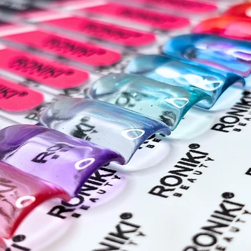 Roniki Jelly Builder gél színminta