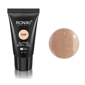 Roniki TPO free glitter poly gel - 06 - 30g