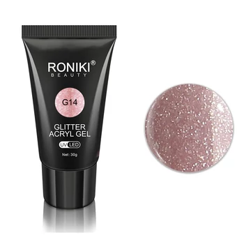 Roniki TPO free glitter poly gel - 14 - 30g