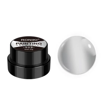 Roniki TPO free Metallic Painting gél 03 - ezüst króm festőzselé - 5g