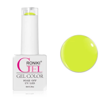 Roniki Glow in the dark széria TPO free - 04 sötétben világító neon sárga gél lakk