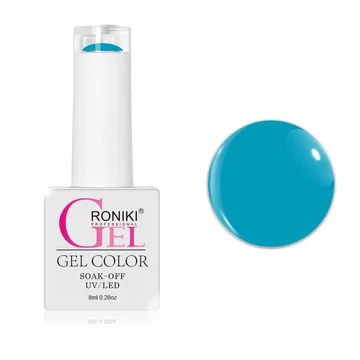 Roniki Glow in the dark széria TPO free - 06 sötétben világító neon kék gél lakk