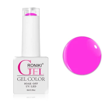 Roniki Glow in the dark széria TPO free - 09 sötétben világító neon lila gél lakk