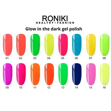 Roniki Glow in the dark gél lakk box