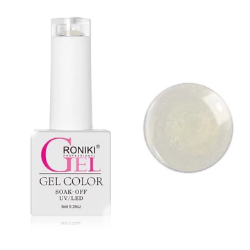 Roniki Pearl threaded széria TPO free - 02 pezsgő gyöngyház gél lakk