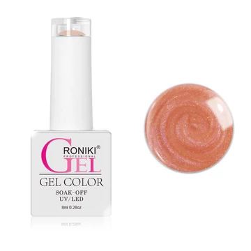 Roniki Pearl threaded széria TPO free - 05 narancs gyöngyház gél lakk