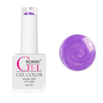 Roniki Pearl threaded széria TPO free - 07 lila gyöngyház gél lakk