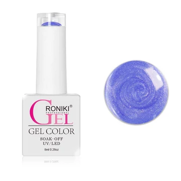 Roniki Pearl threaded széria TPO free - 10 sötétkék gyöngyház gél lakk