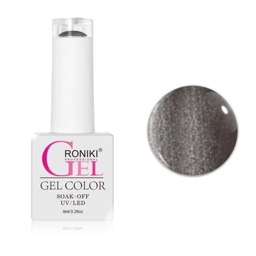 Roniki Amber cat eye TPO free gél lakk 07 - mágnesezhető