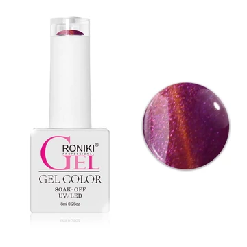 Roniki színváltó chameleon cat eye TPO free gél lakk 08 - mágnesezhető