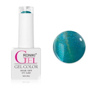 Roniki színváltó chameleon cat eye TPO free gél lakk 12 - mágnesezhető