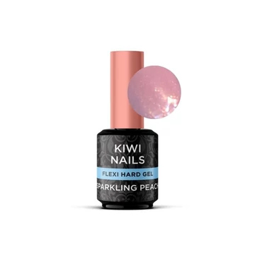 Flexi Hard Gel Sparkling Peach - erősített géllakk alap