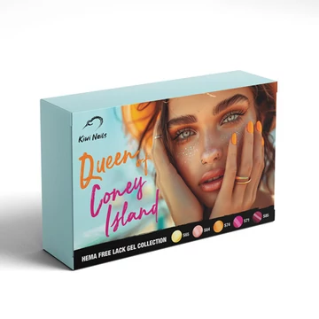 LackGel Kit Queen of Coney Island 8 ml – gél lakk szett