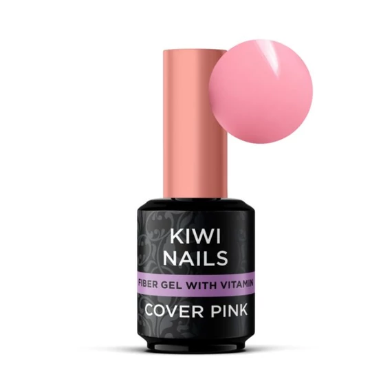 FIBER GEL WITH VITAMIN COVER PINK