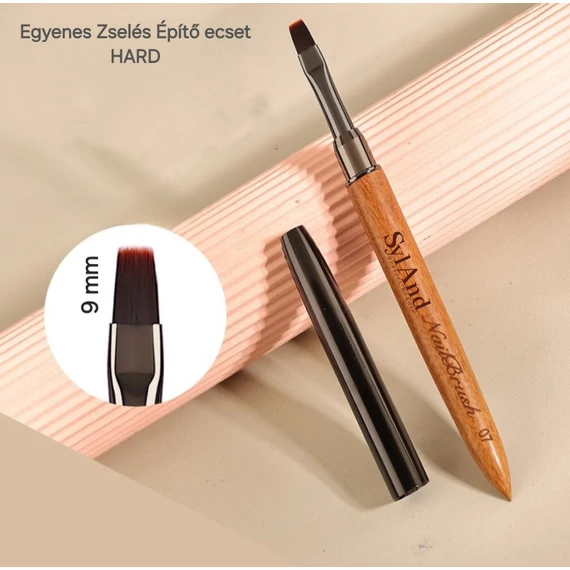 Zselés Építő HARD  07 ecset / Egyenes