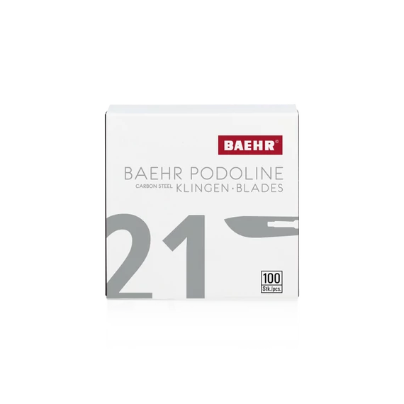 Baehr Podoline rozsdamentes szikepenge (21-es méret) 100 db