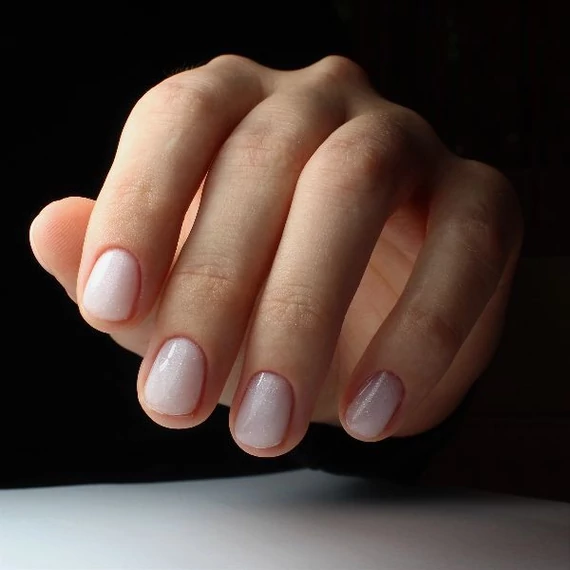 FIBER GEL WITH VITAMIN PEARL WHITE- erősített géllakk alap