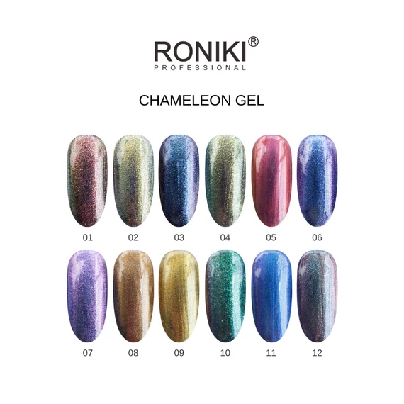 Roniki Chameleon széria TPO free - 12 gél lakk