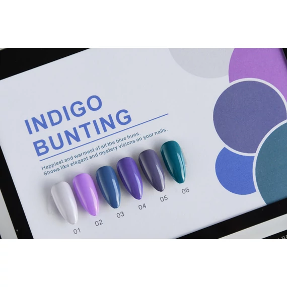 Roniki Indigo bunting széria TPO free - 06 gél lakk
