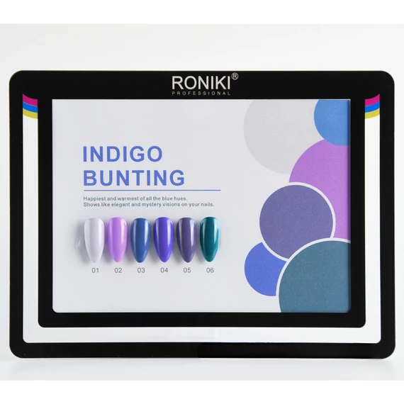 Roniki Indigo bunting széria TPO free - 06 gél lakk
