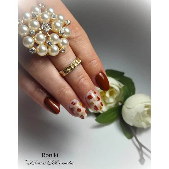 Roniki Vanilla latte széria hema free - 12 gél lakk