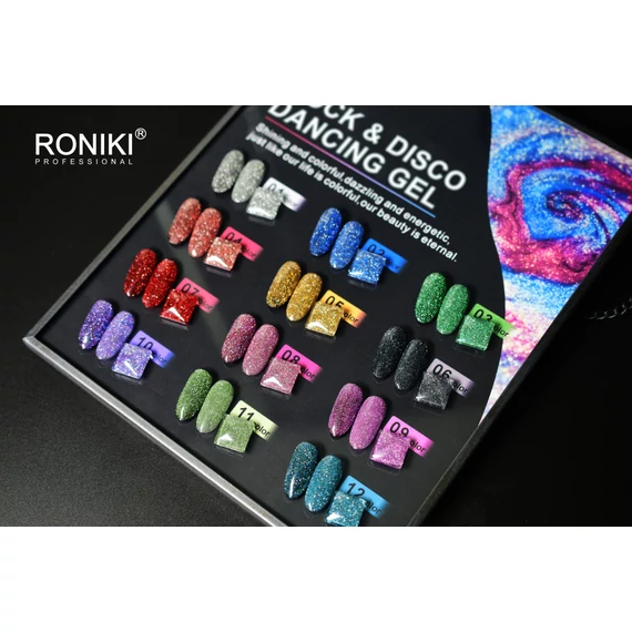 Roniki Rock & disco széria TPO free - 12 gél lakk