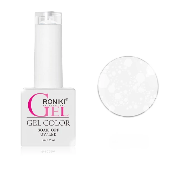 Roniki Snowflake széria TPO free - 01 gél lakk 
